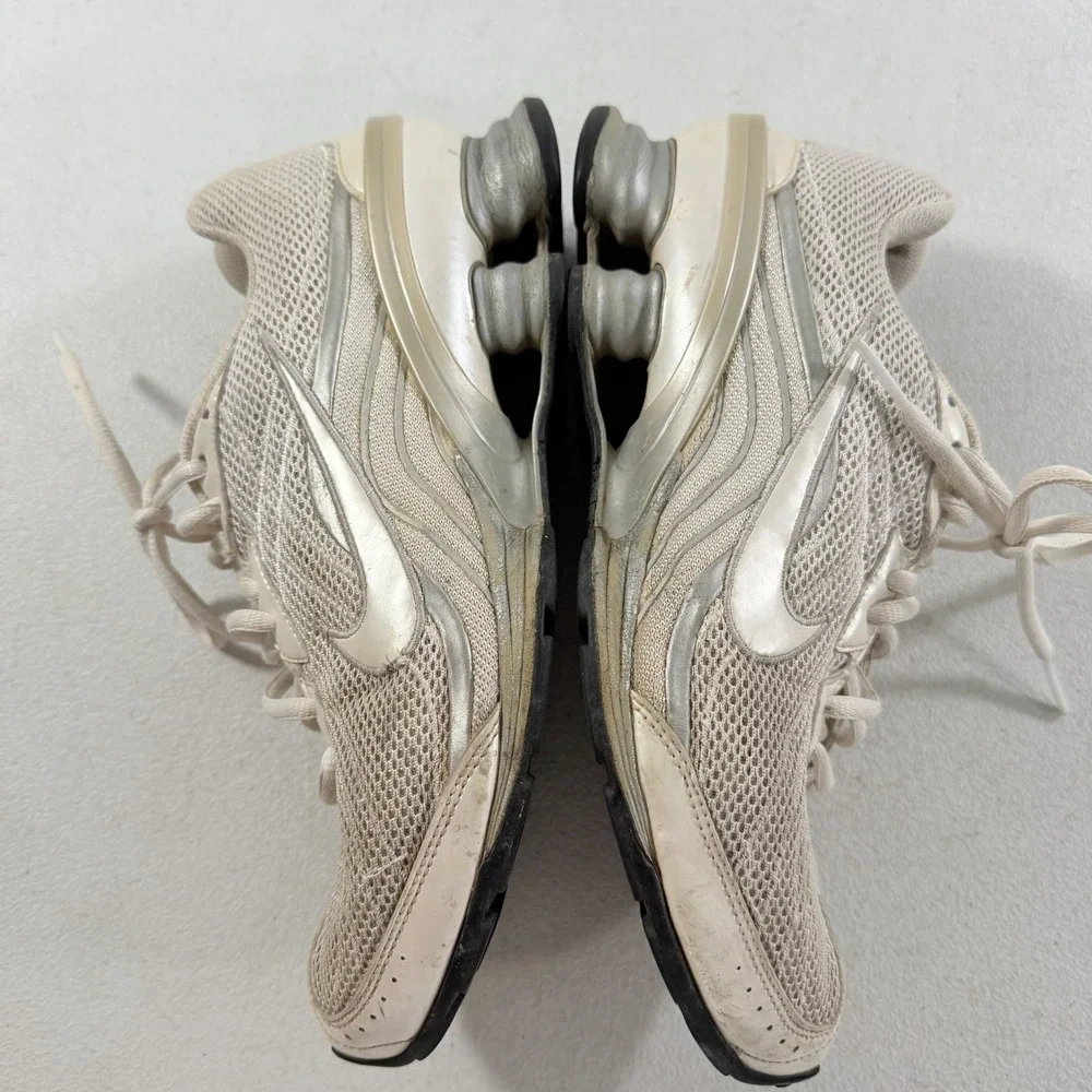 Nike Shox Vivify 317541-111 Women's Running Training Shoes White Silver Size 8